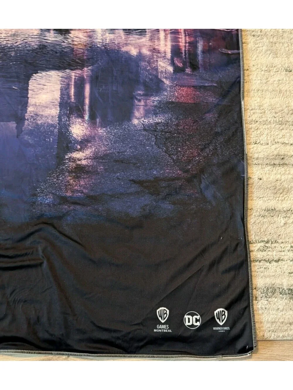 Gotham Knights GameStop Promo Fabric Banner 7x4 Flag DC Batman WB Games Rare
